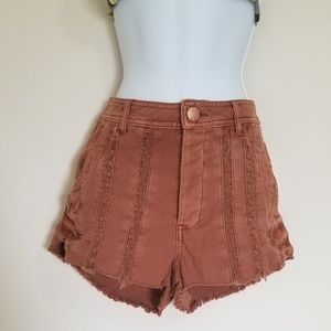 Free People shorts size 8